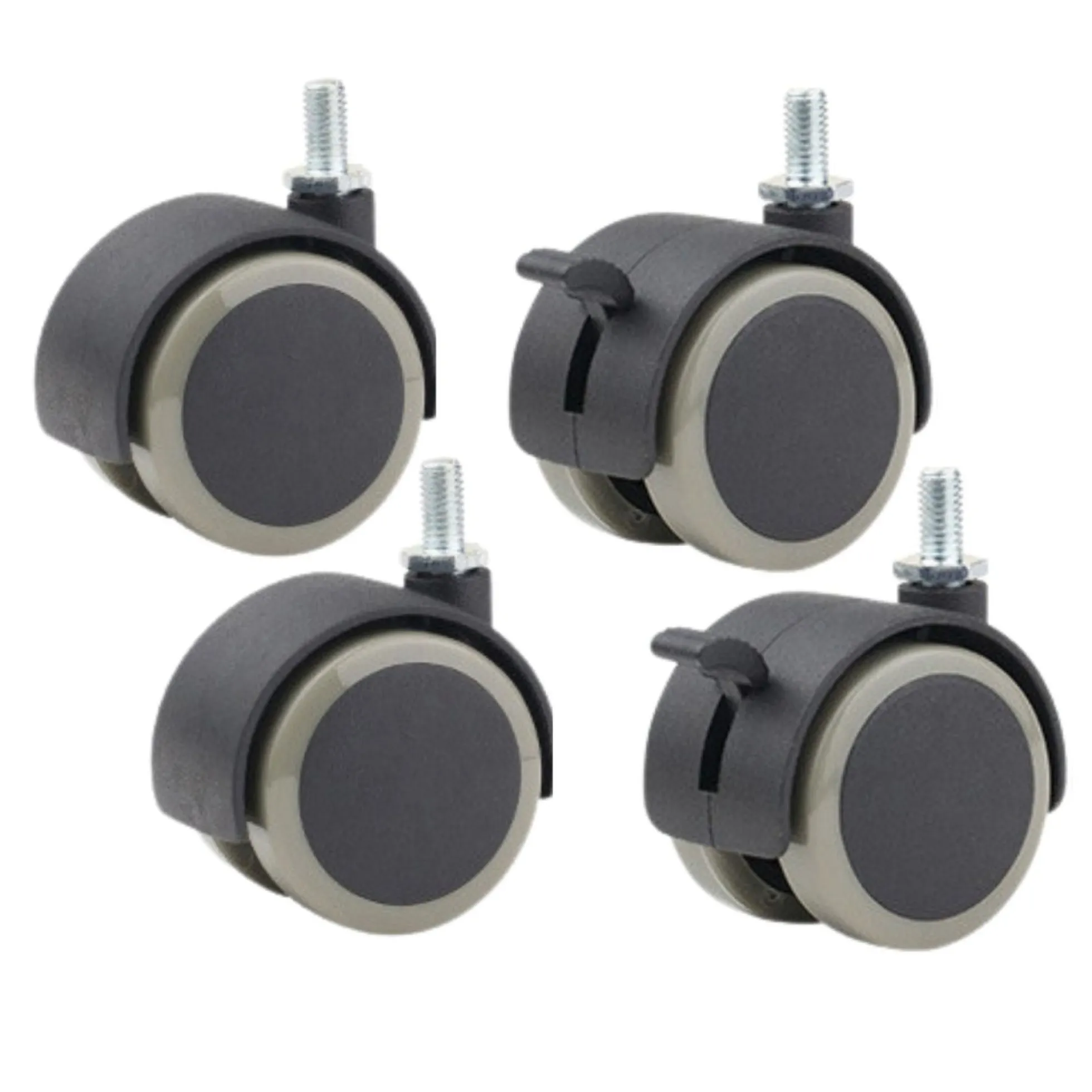 Kit de 4 Ruedas 50mm para Display Publicitario - Ref. DLS32 /DLS43 / DLS55