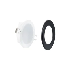 Kit Downlight LED exterior 5W - IP65 - Aro intercambiable - TRIAC regulable - Corte Ø68mm
