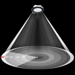 Kit Downlight LED exterior 5W - IP65 - Aro intercambiable - TRIAC regulable - Corte Ø68mm