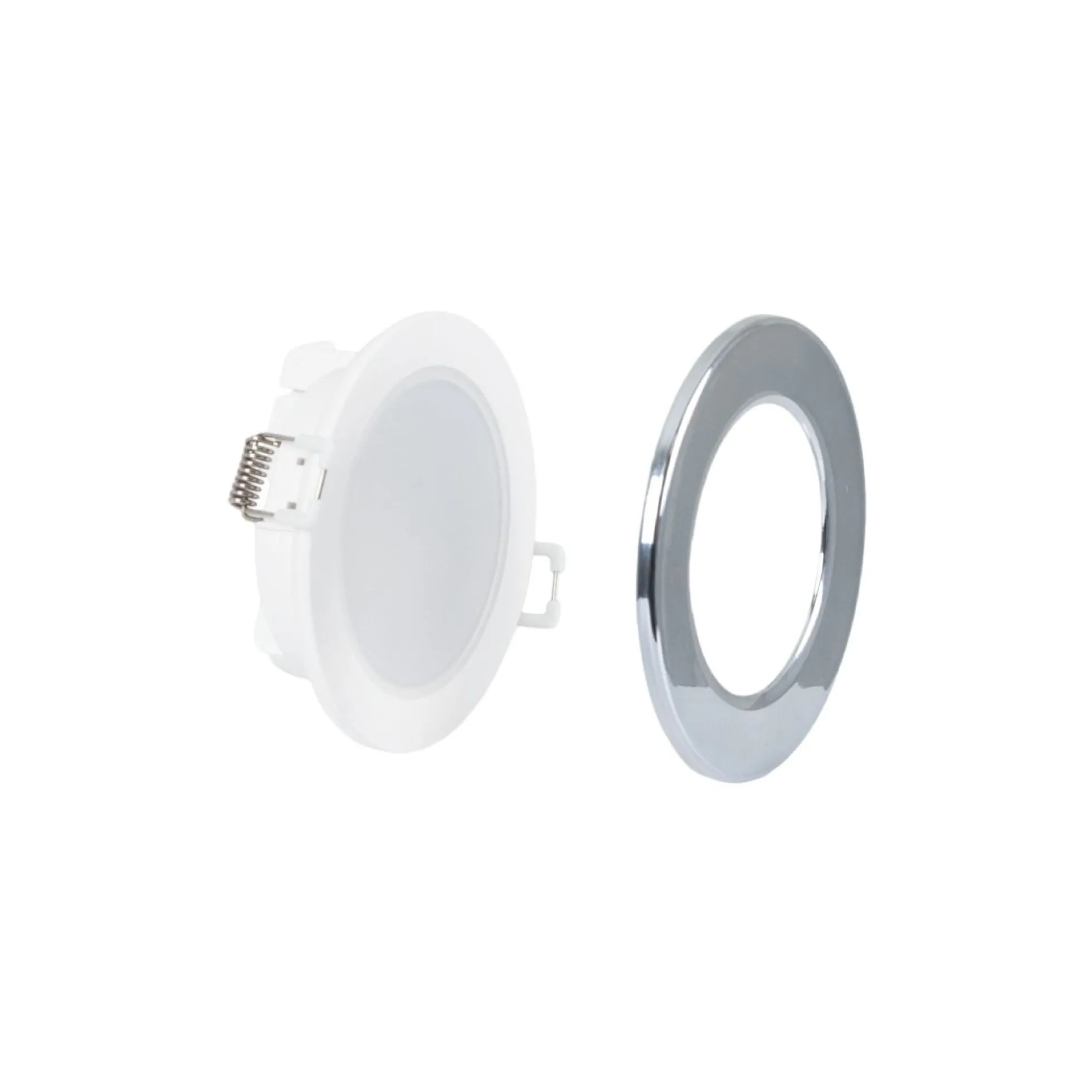 Kit Downlight LED exterior 5W - IP65 - Aro intercambiable - TRIAC regulable - Corte Ø68mm
