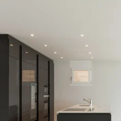 Kit Downlight LED exterior 5W - IP65 - Aro intercambiable - TRIAC regulable - Corte Ø68mm