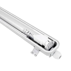 Kit pantalla estanca 150cm + tubo LED T8 24W - 6000K