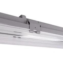 Kit pantalla estanca doble 60cm + 2 tubos LED T8 9W - 4000K