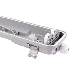 Kit pantalla estanca doble 150cm + 2 tubos LED T8 24W - 4000K