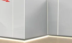 KIT - Perfil tira LED integración / trimless - 30x13mm - 2 metros + Difusor
