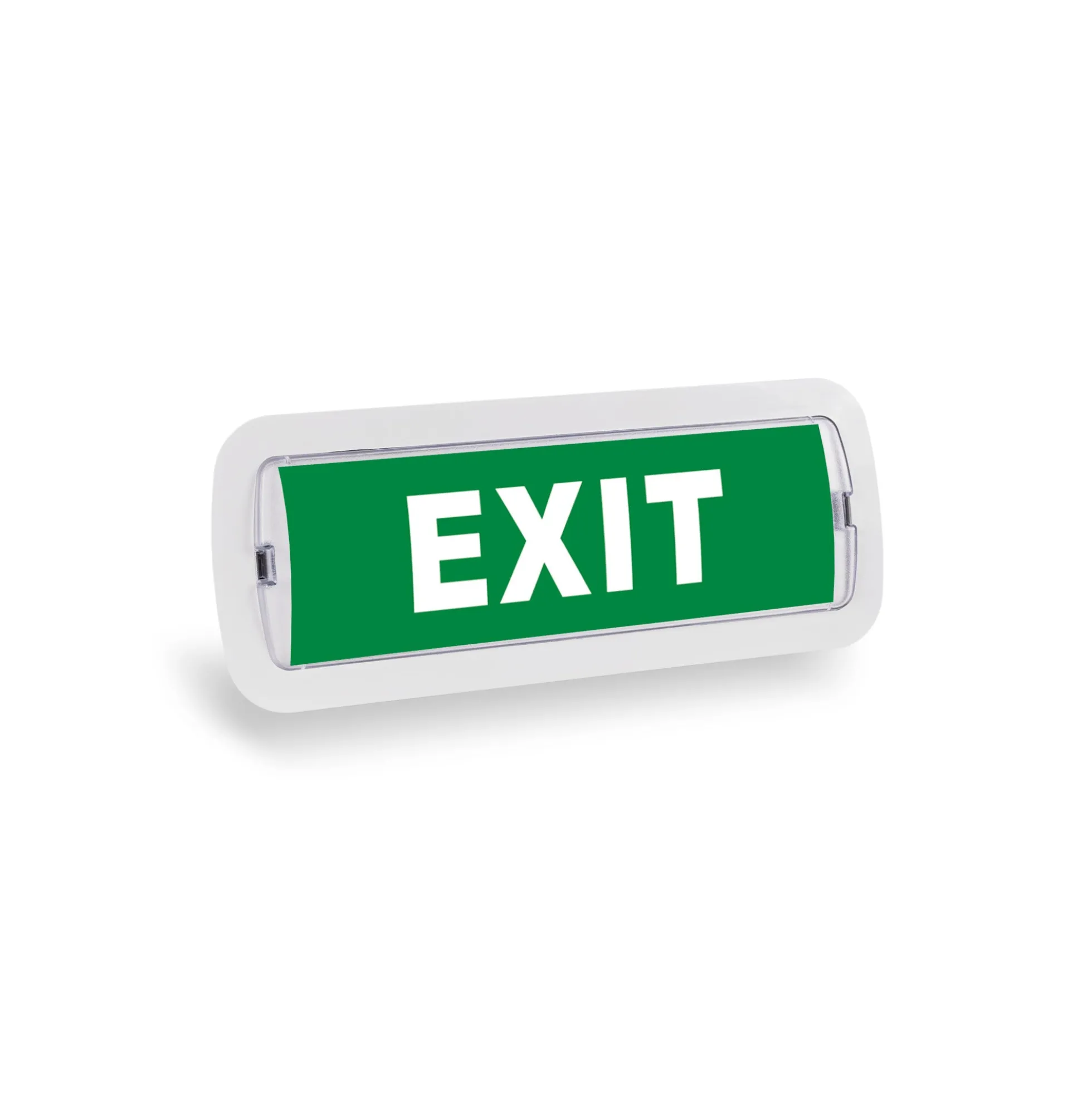 KIT Pictograma autoadhesivo "EXIT" + Luz de emergencia 3W