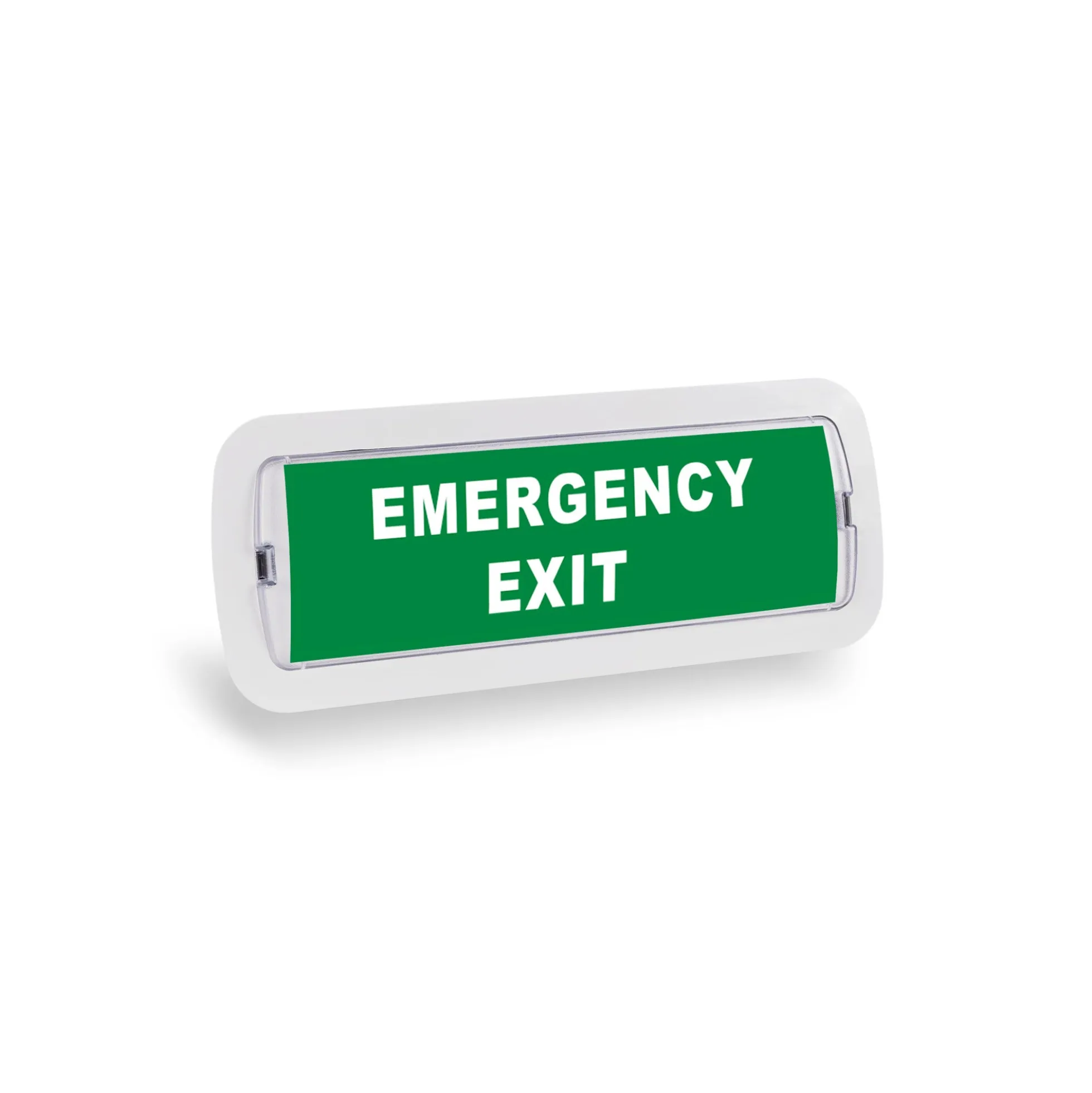 KIT Pictograma autoadhesivo "Emergency Exit" + Luz de emergencia 3W