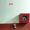 KIT Pictograma autoadhesivo "Boca de incendio" + Luz de emergencia 3W