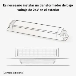 Kit SKYline iluminación lineal COB 320led/m 120W 10m