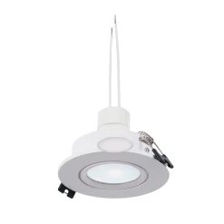 KIT x 10 - Aro downlight basculante + Bombilla GU10 5W + Casquillo GU10