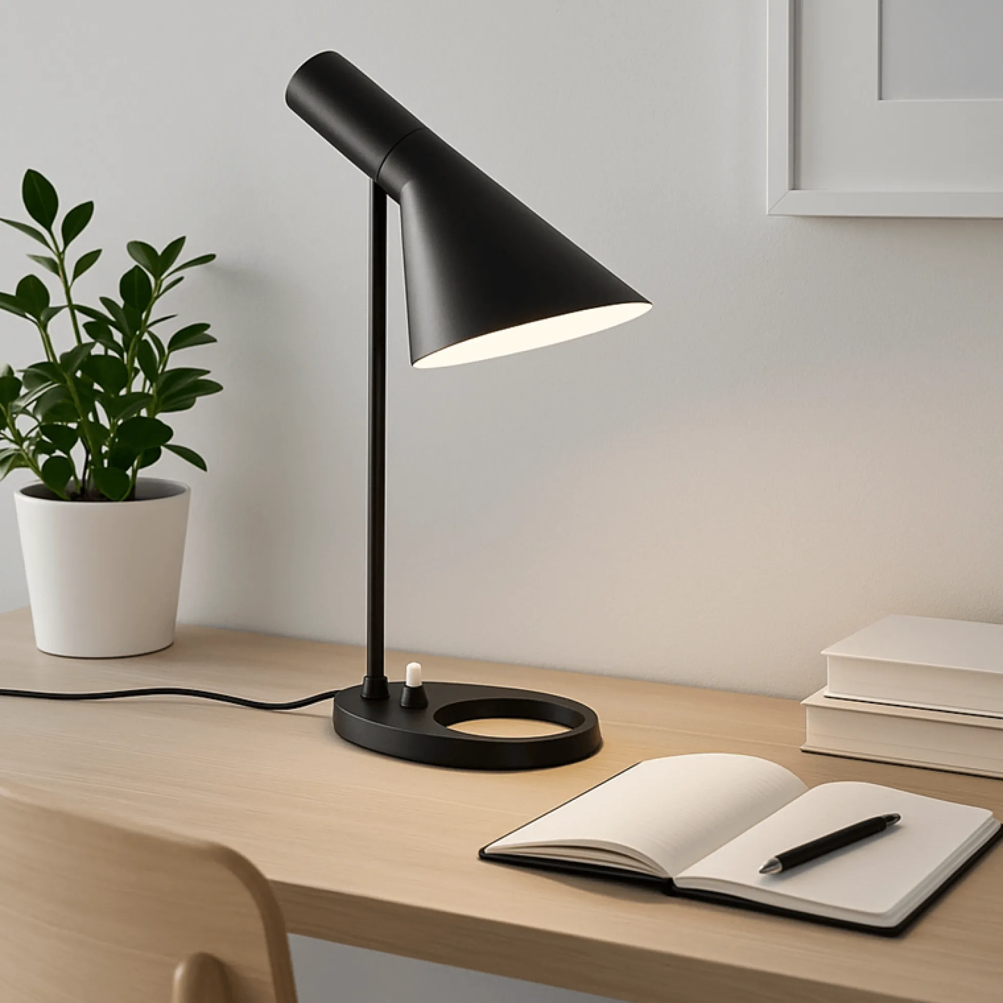 Lampara de mesa de diseño "Marlene"