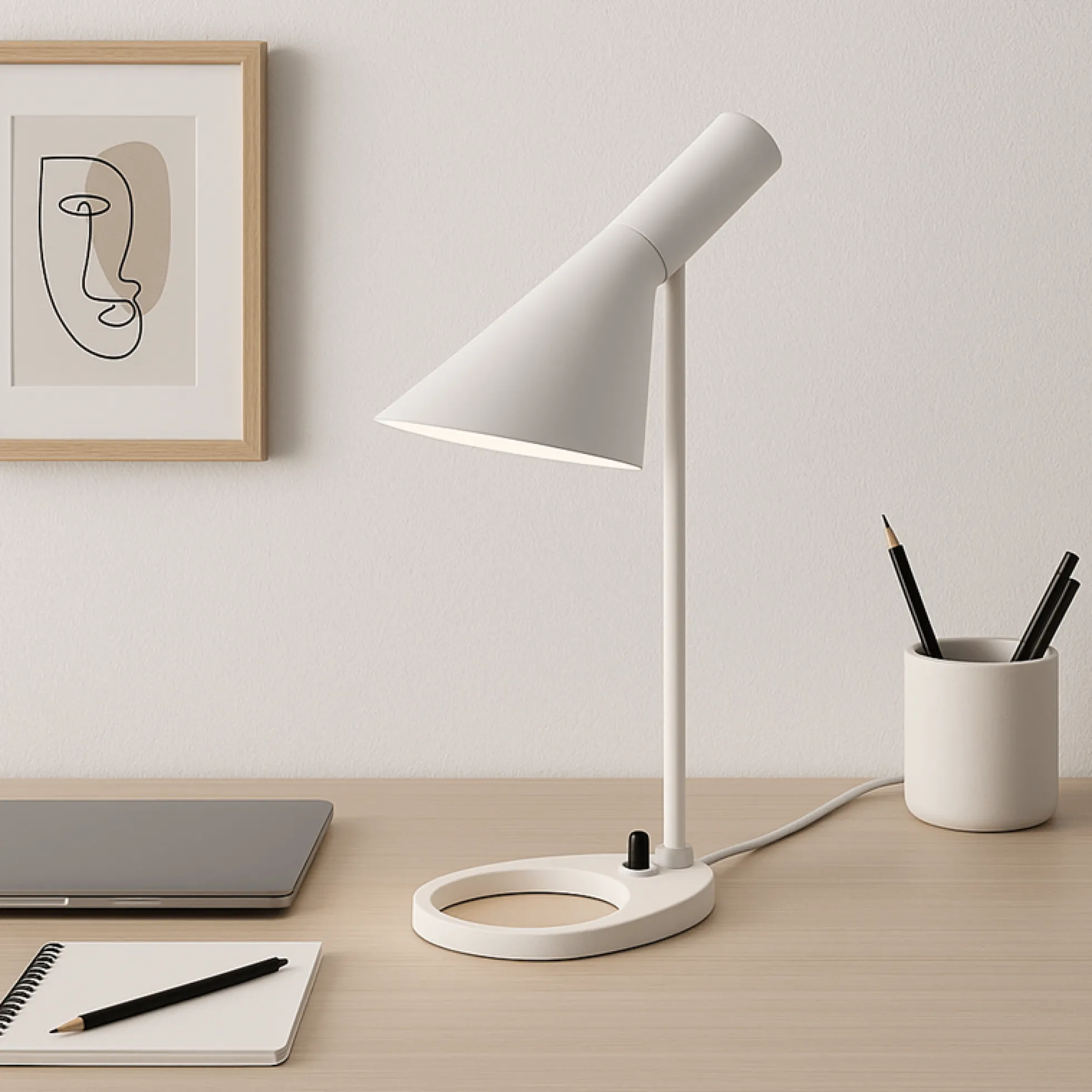 Lampara de mesa de diseño "Marlene"