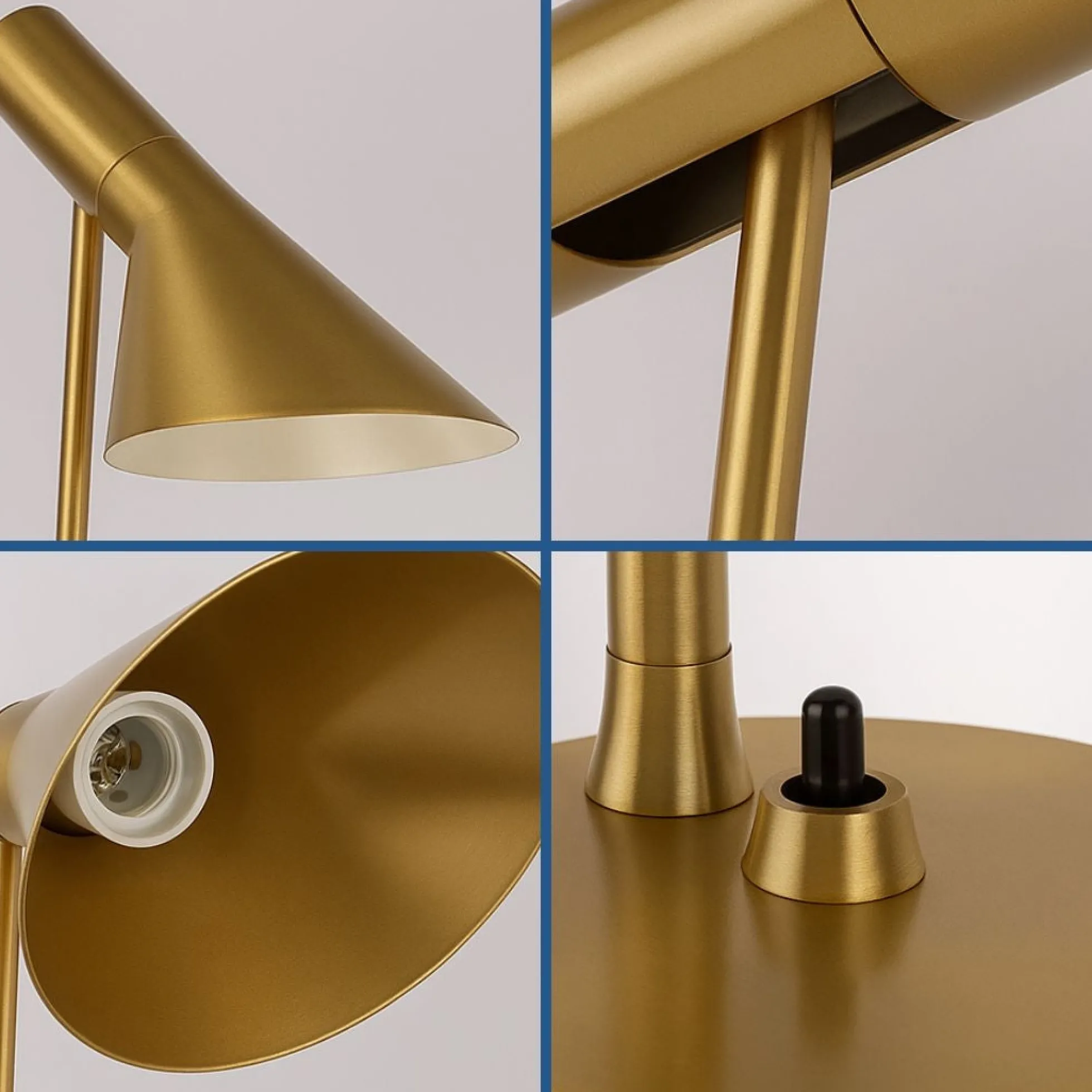 Lampara de mesa de diseño "Marlene"