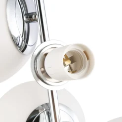 Lámpara colgante bola cristal "TANNA" - E27 - Ø 15cm