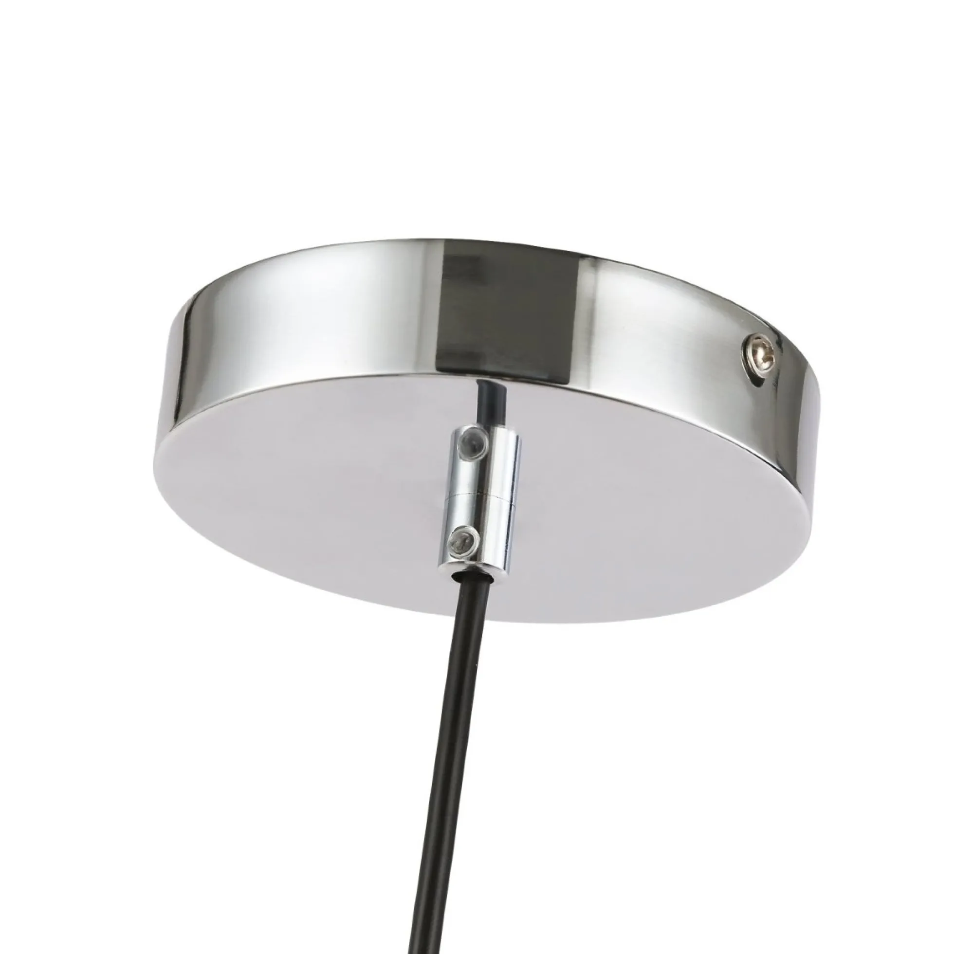 Lámpara colgante bola cristal "TANNA" - E27 - Ø 15cm
