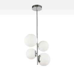 Lámpara colgante bola cristal