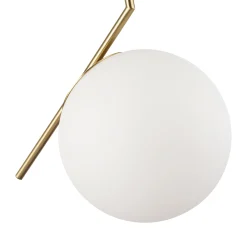 Lámpara colgante bola cristal 