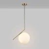 Lámpara colgante bola cristal "HERMI 280" - E27 - Ø 28cm