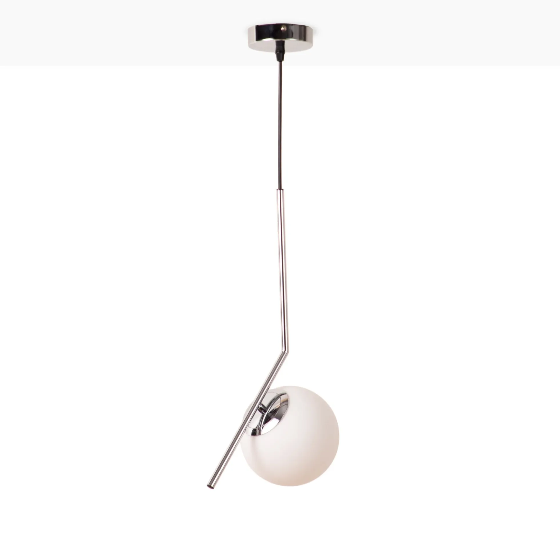 Lámpara colgante bola cristal "HERMI" - E27