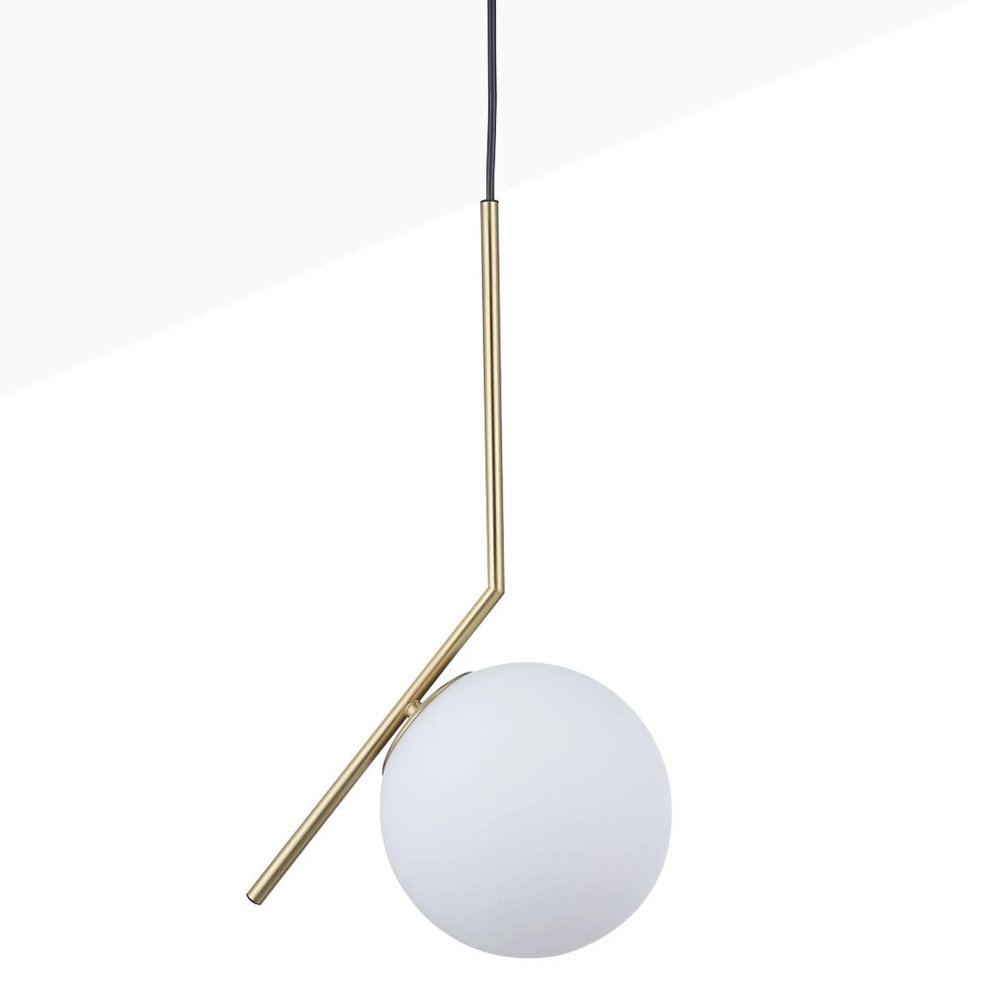 Lámpara colgante bola cristal "HERMI" - E27