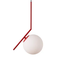 Lámpara colgante bola cristal