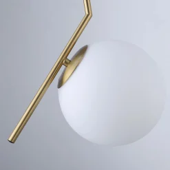 Lámpara colgante bola cristal