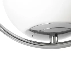 Lámpara colgante bola cristal 