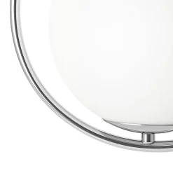 Lámpara colgante bola cristal 