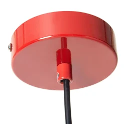 Lámpara colgante bola cristal 