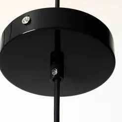 Lámpara colgante bola cristal