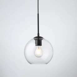 Lámpara colgante cristal "Cleire" - E27