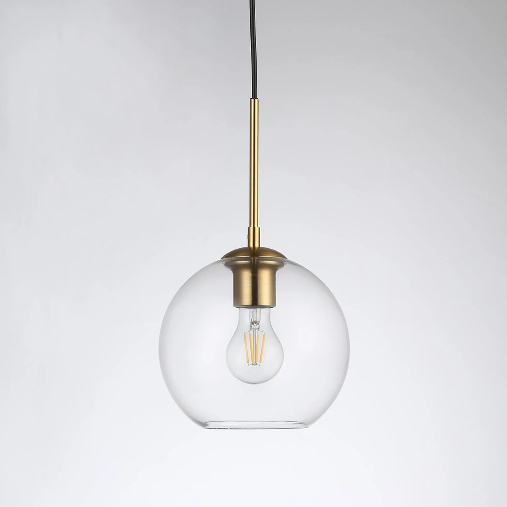 Lámpara colgante cristal "Cleire" - E27