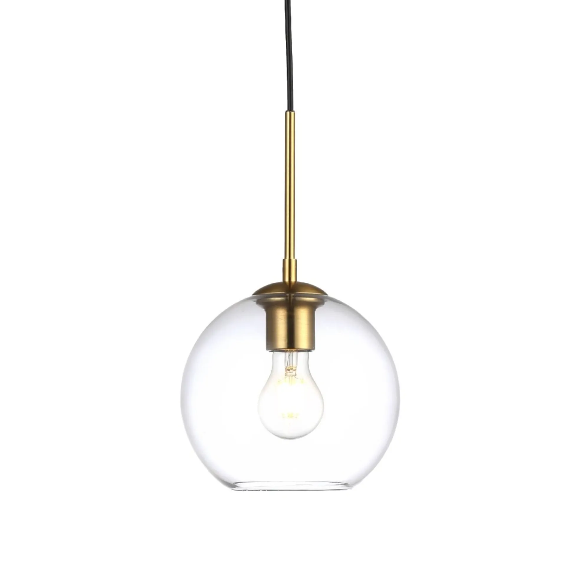 Lámpara colgante cristal "Cleire" - E27