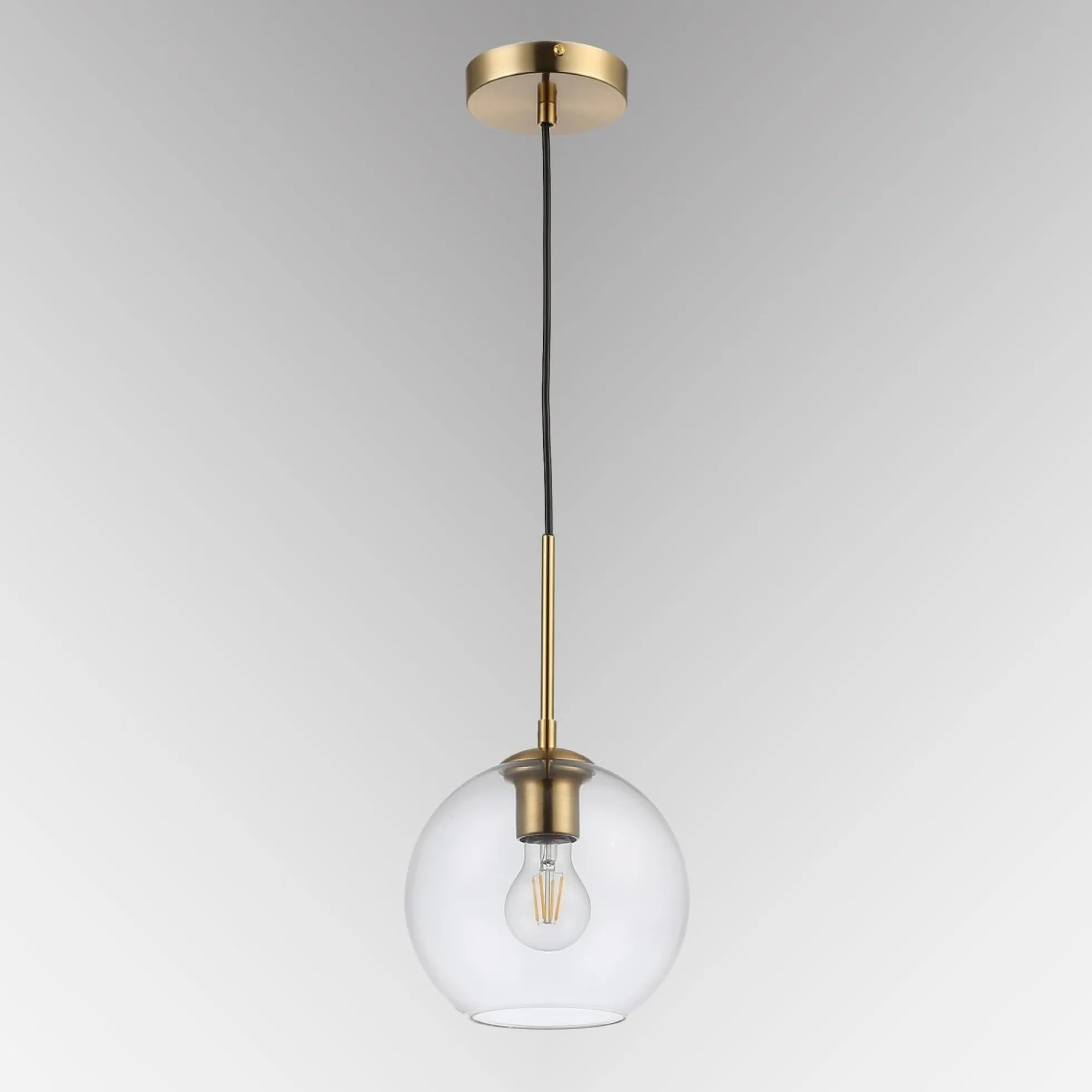 Lámpara colgante cristal "Cleire" - E27