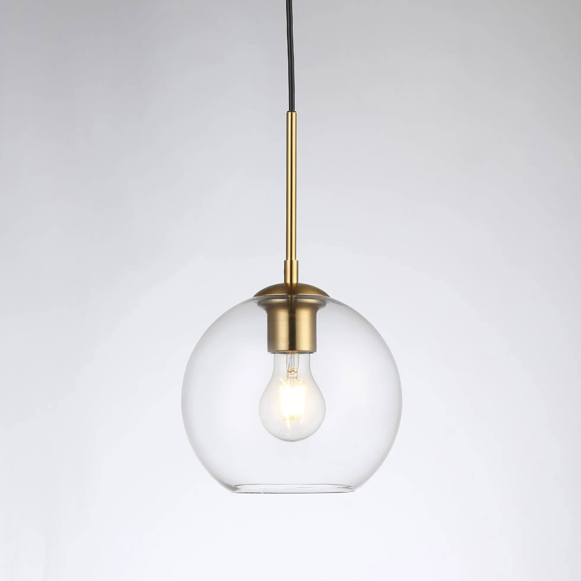 Lámpara colgante cristal "Cleire" - E27