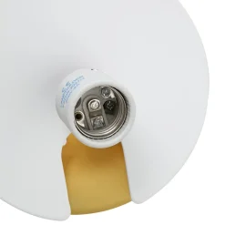 Lámpara colgante cristal triple 