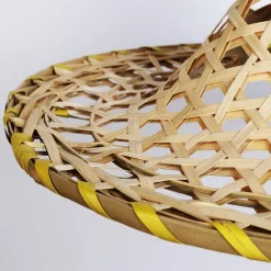 Lámpara colgante de bamboo