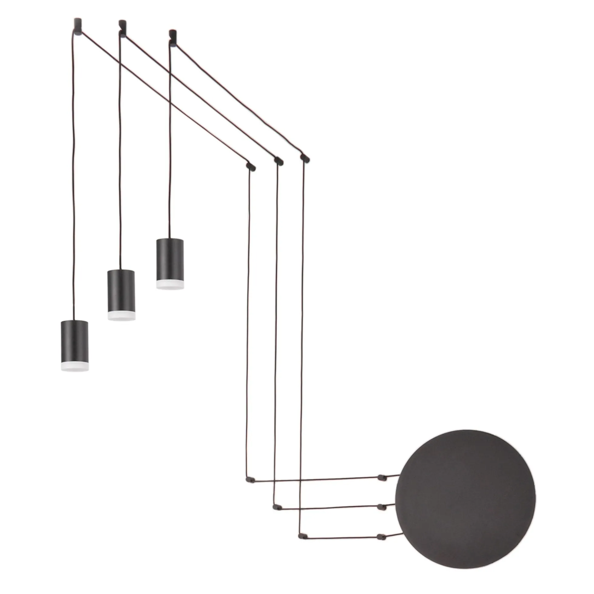 Lámpara colgante de diseño "Nébula" - 3x6W