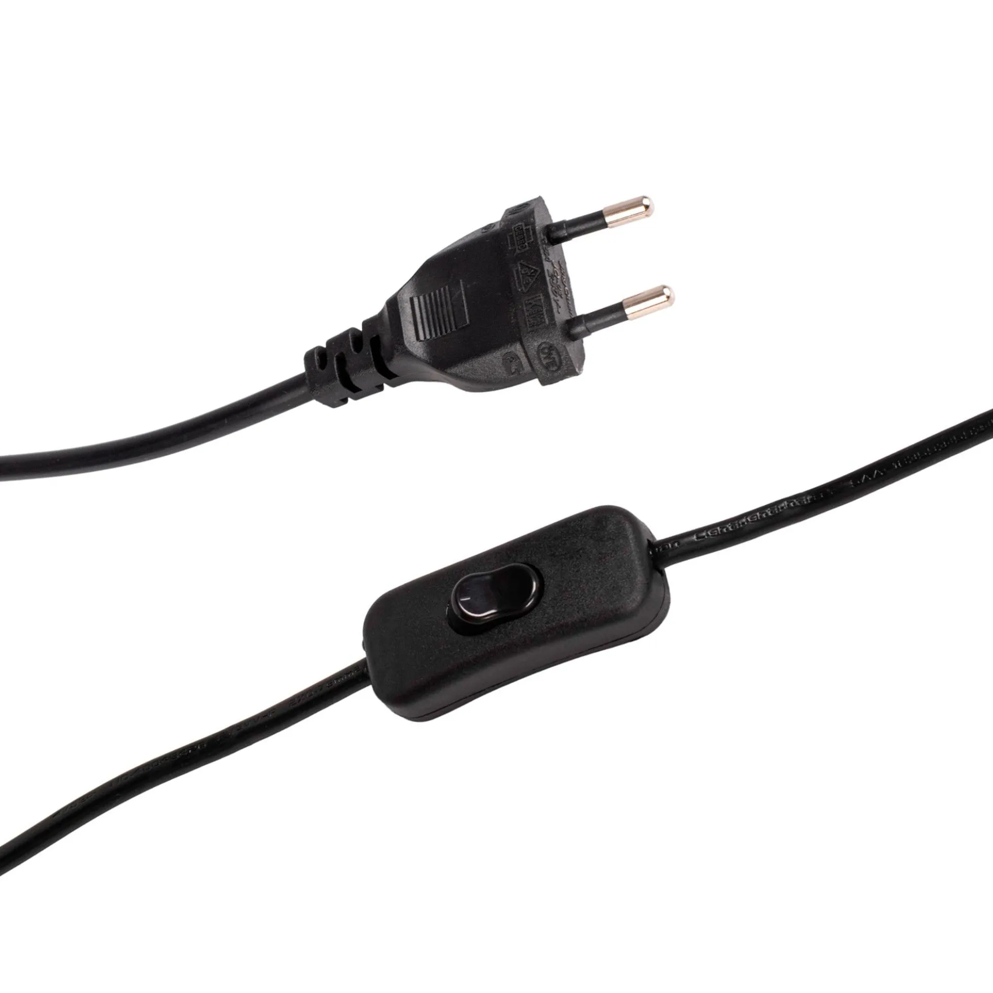 Lámpara colgante de diseño "Nébula" con enchufe e interruptor - 1x6W