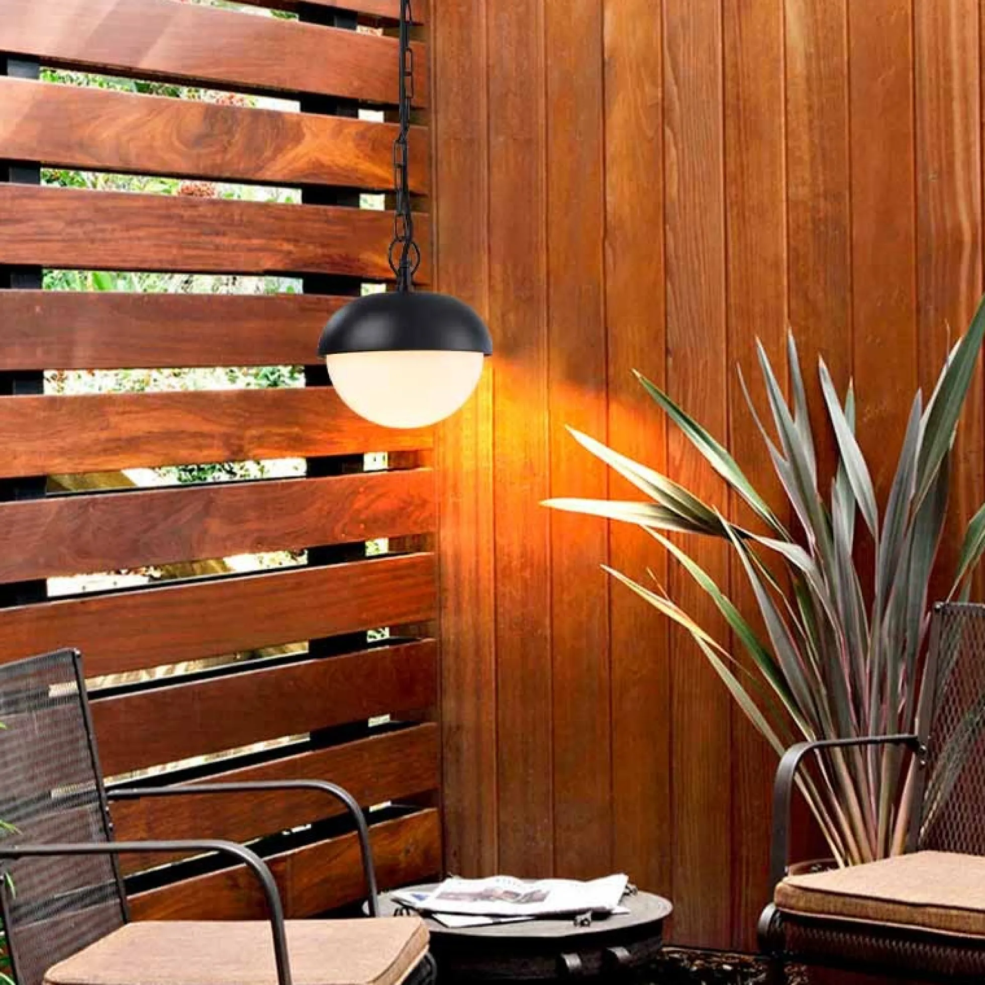 Lámpara colgante de jardín y exterior "MIA" E27 IP44