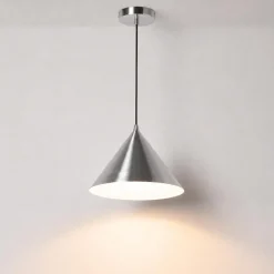 Lámpara colgante de metal "CUSPIDE" - E27 - Ø30cm