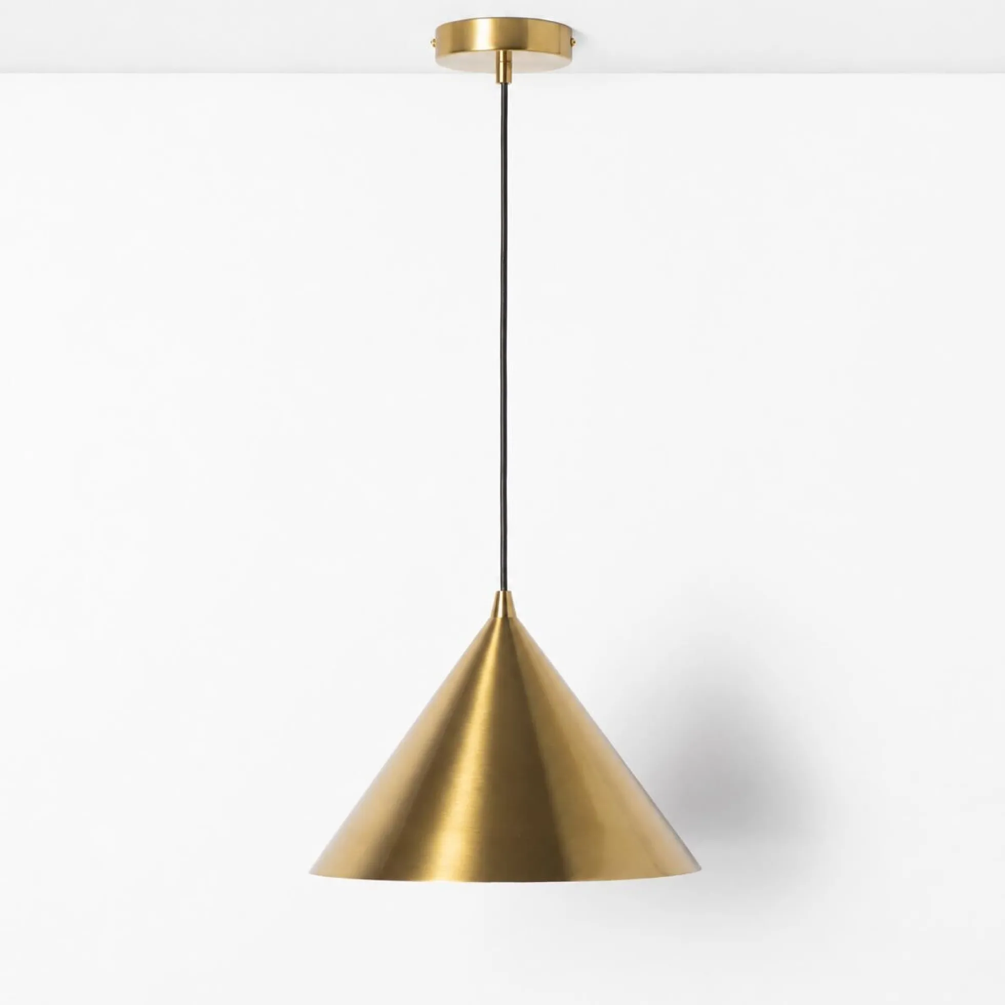 Lámpara colgante de metal "CUSPIDE" - E27 - Ø30cm