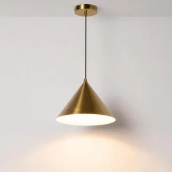 Lámpara colgante de metal