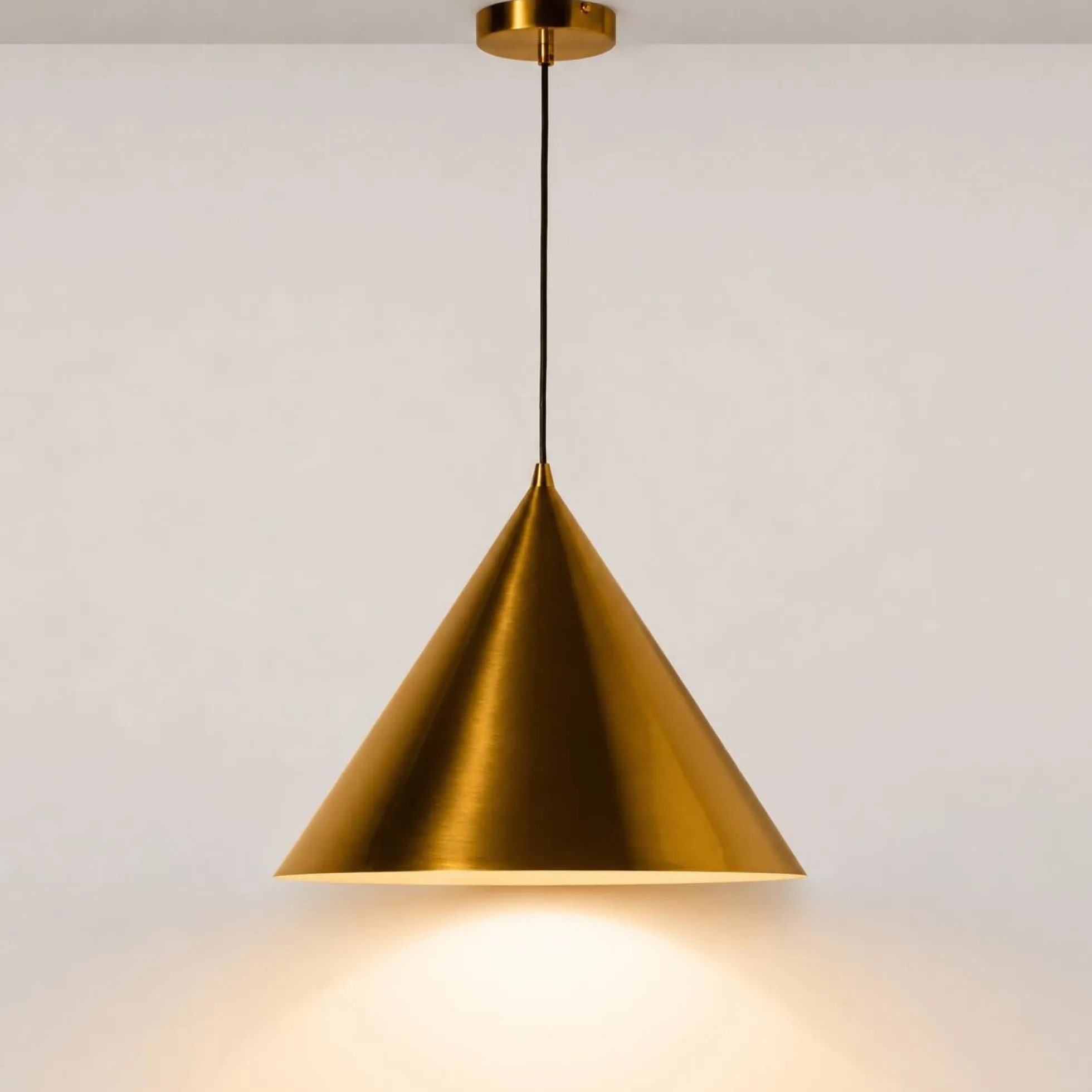 Lámpara colgante de metal "CUSPIDE XL" - E27 - Ø46cm