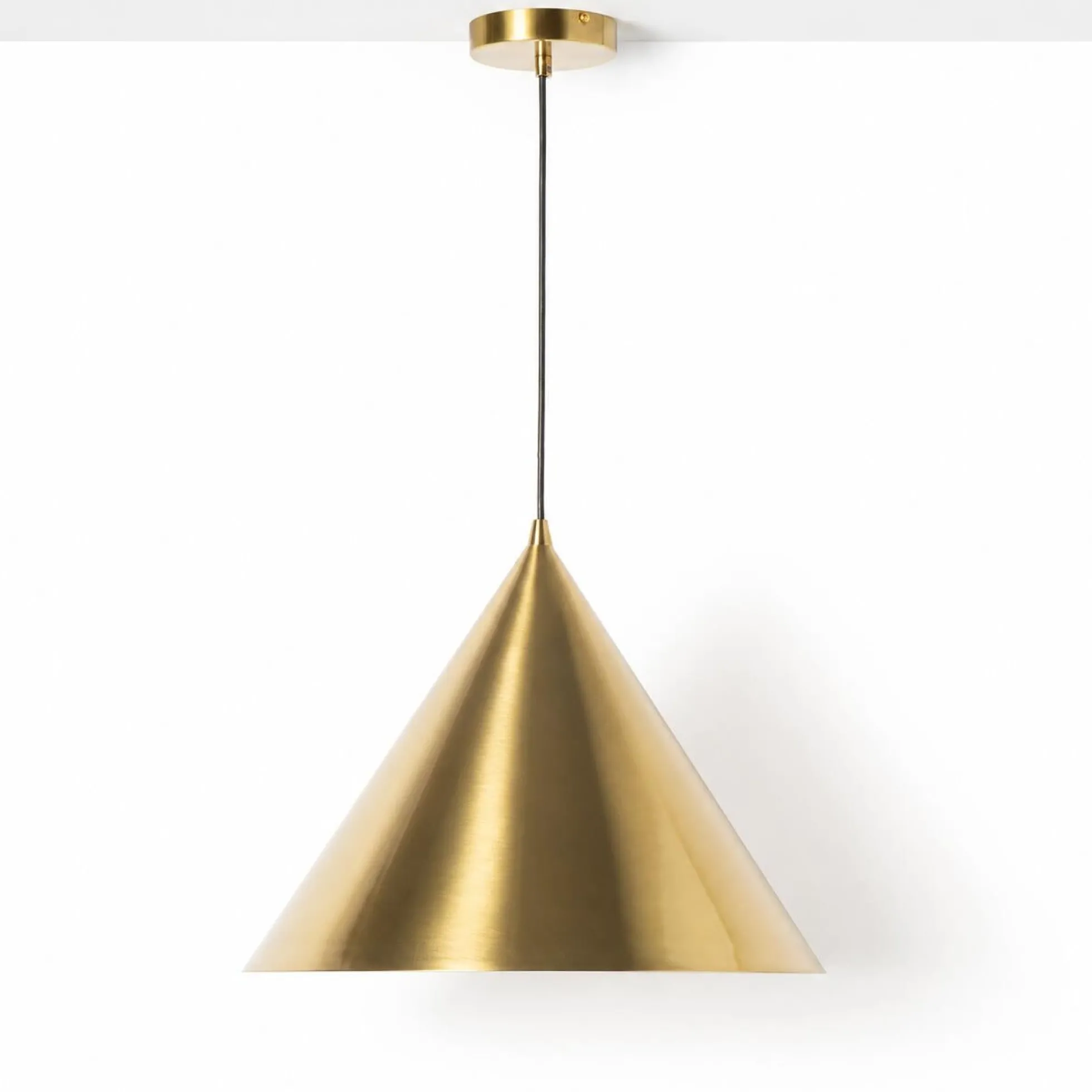 Lámpara colgante de metal "CUSPIDE XL" - E27 - Ø46cm