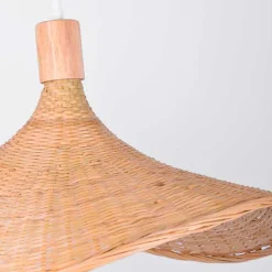 Lámpara colgante  de mimbre "Bellas"
