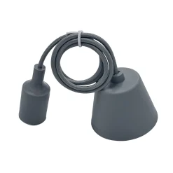 Lámpara colgante - Flexible y resistente -  Casquillo en Silicona E27