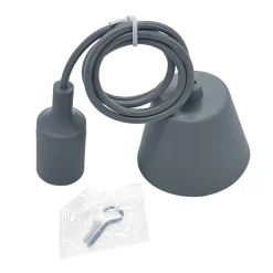 Lámpara colgante - Flexible y resistente -  Casquillo en Silicona E27