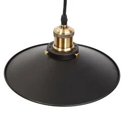 Lámpara colgante industrial polea