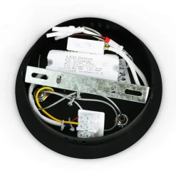 Lámpara colgante LED CCT 24W - Efecto madera - ø46cm